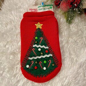 Ugly Christmas Sweater for Dogs!  NWT Size Small